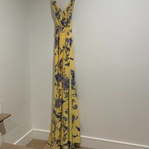 Yumi Kim "Kat" Silk Maxi Dress